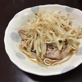 包丁要らず☆ズボラ飯☆レンジで豚もやし☆